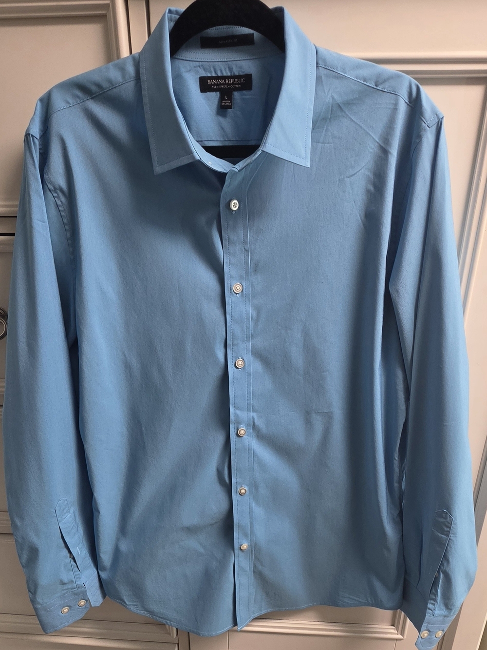 Banana Republic Light Blue Men's Dress Shirt